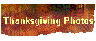 Thanksgiving Photos